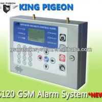 Large picture New LCD Display Menu Office GSM Alarm System 120