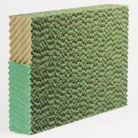 Large picture evaporative/cellulose cooling pad