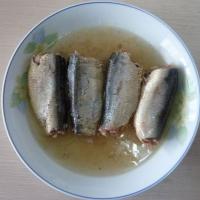 Large picture canned sardine in brine 155g