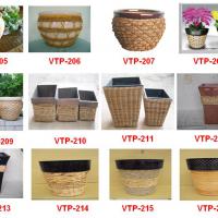 Large picture vietnam rattan vase best price