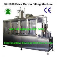 Large picture Semi Automatic Liquid Gable-Top Filling Machinery