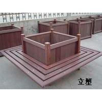 Large picture wood plastic flower box