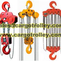 Large picture Chain pulley blocks lifting