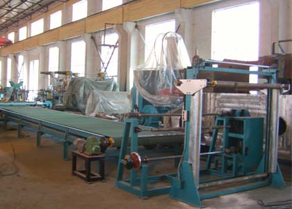 rubber horizontal type bias cutter