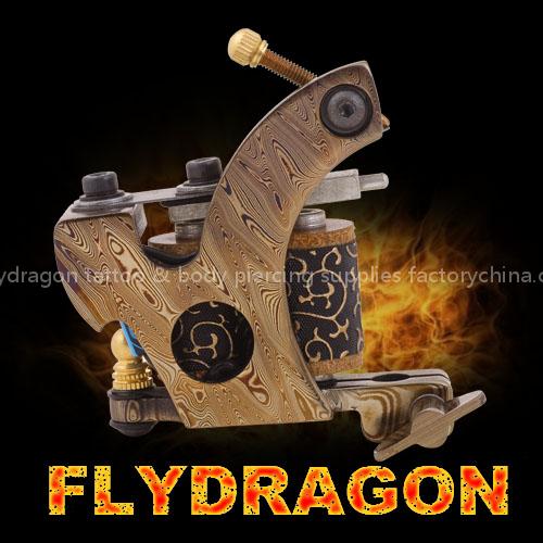 Damascus Steel Tattoo Machines
