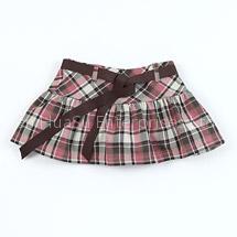 81072 Girls Check skirts