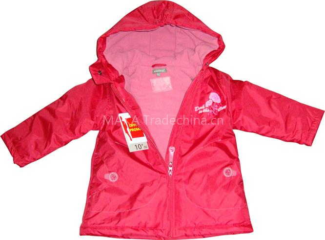 Girl's stock Jacket(export to France)