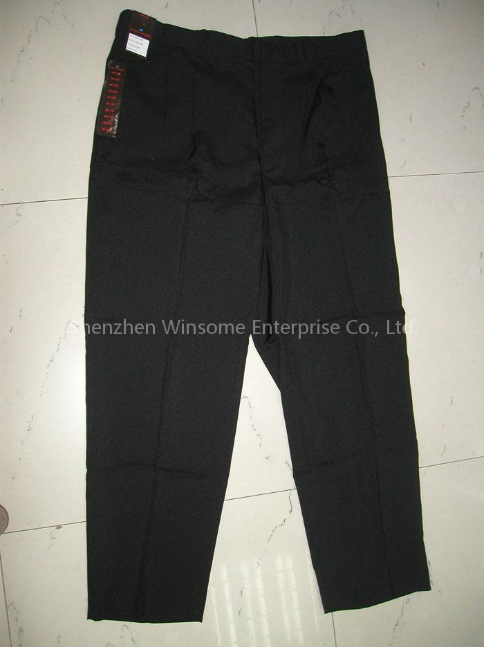 stock men's T/R trousers