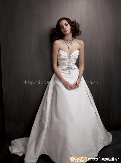wholesale and dropship custom-made wedding dress,bridesmaid gown
