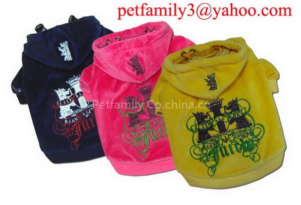 Juicy pet apparel