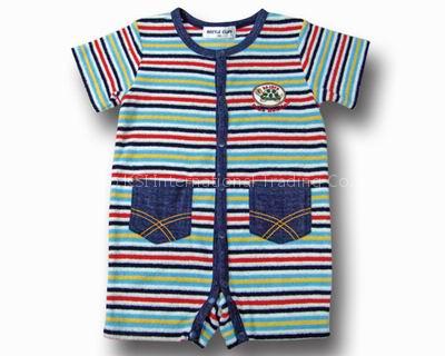 80%Cotton 20%Polyestel Baby Romper