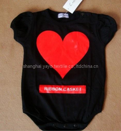 organic cotton baby rompers