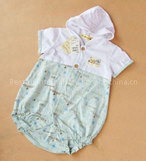 infant summer rompers, baby summer rompers, baby clothes, baby wear, baby clothing, oem baby garments,
