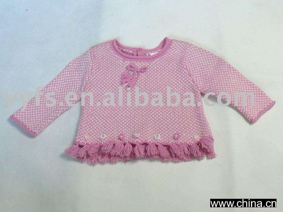 children sweater,baby's knitwear,baby clothes