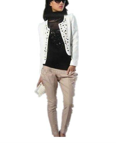 2011 hot sell lady beaded coat