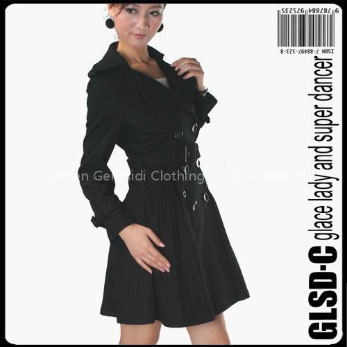 black winter coat GLSD09QD-007