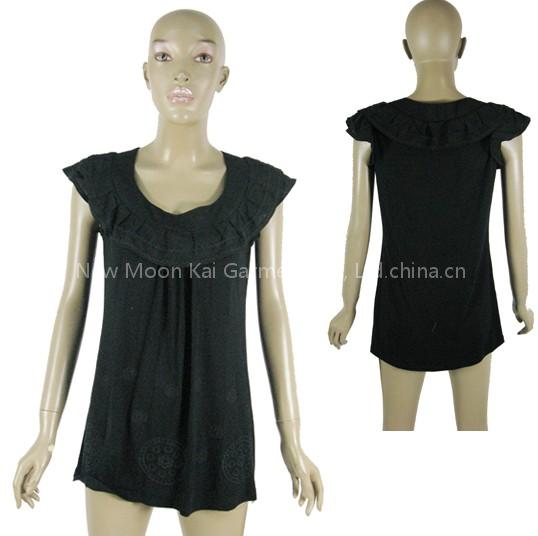 folding lace ladies blouse