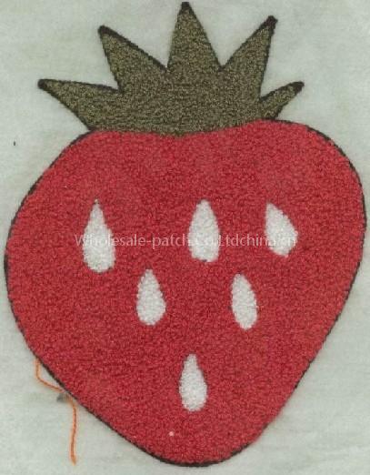 chenille embroidery patch
