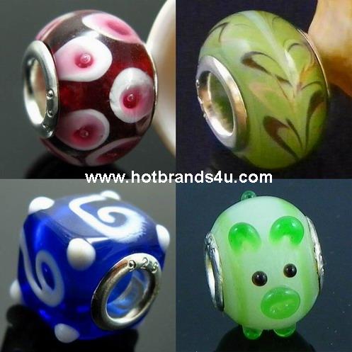 Pandora Glass Bead Jewelry, AAA Quality