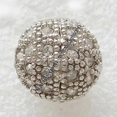 rhinestone jewelry bead