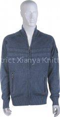 Men's Zipper Cardigan Sweater