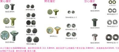 Rivets rhinestone