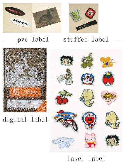 PVC/Digital/Stuffed/Laser Label