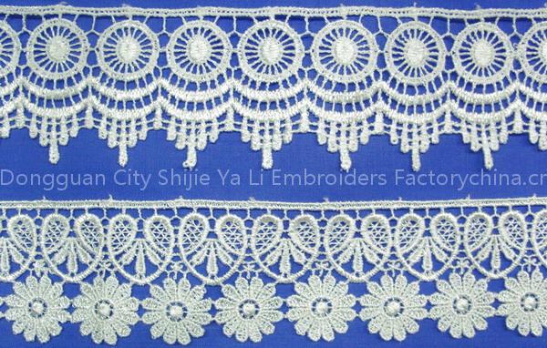 Embroidery lace