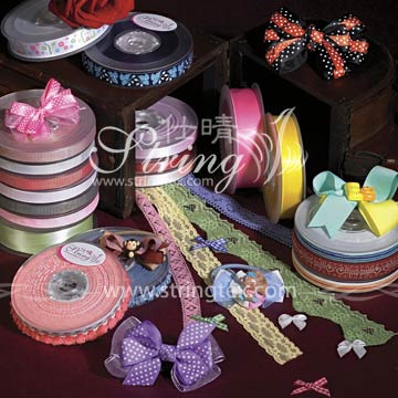 Ribbons,Lace and Ribbon Bows