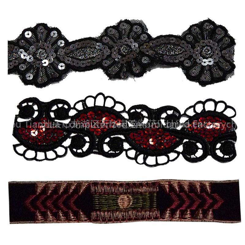 Computer Embroidered Lace