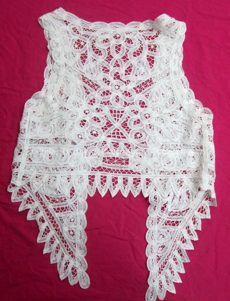 Neck collar lace