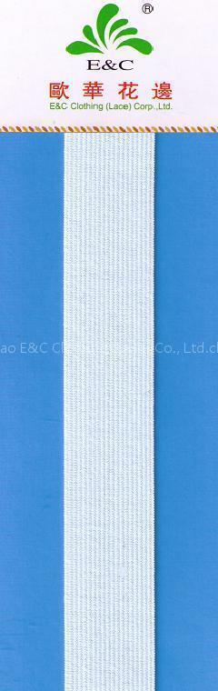 Flat Elastic-plain elastic