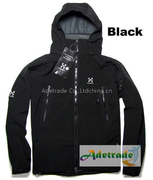 Haglofs Men Softshell jackets Color: Black