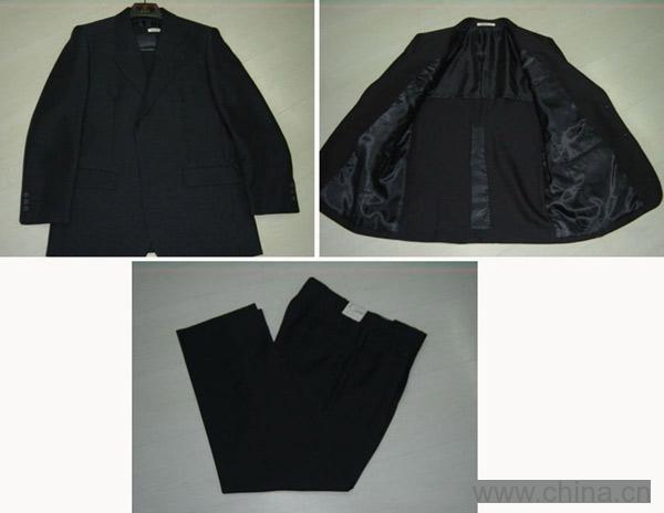 Men's Jacket and Slack Stock