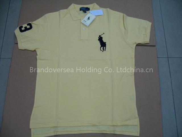 super discount for mens rl polo shirt,yellow,dropship provided