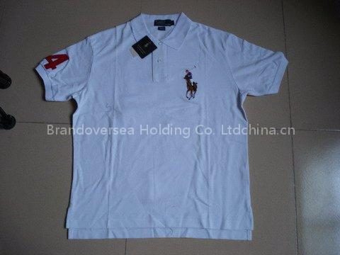 100% cotton Mens RL Multi-Color polo shirt,baby blue