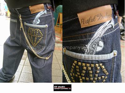 Hottest sell EVISU jeans COOGI jeans BAPE jeans