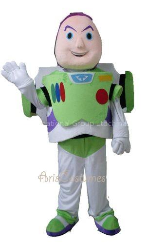 Buzz Lightyear Mascot cartoon character mascot costume