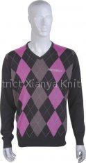 hand made sweater round neck pullover