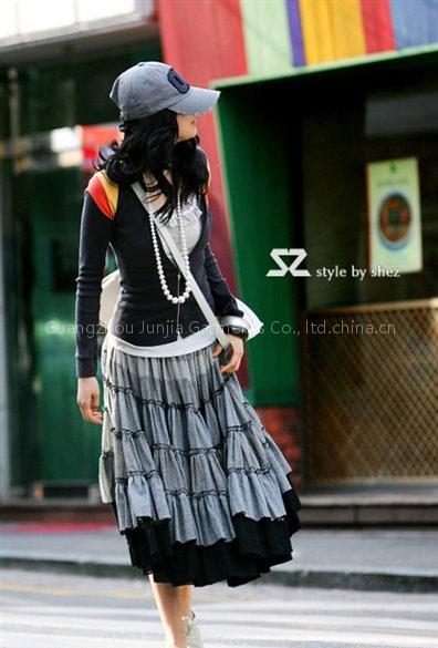 Wholesale clothing---romantic long skirts(607)