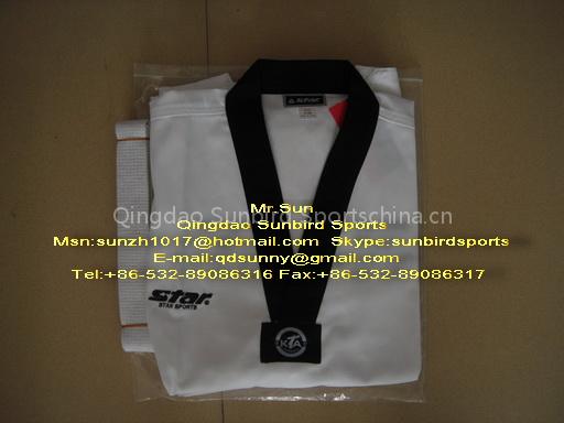 Sunbird taekwondo uniforms
