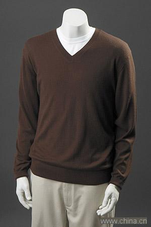 v neck cashmere sweater