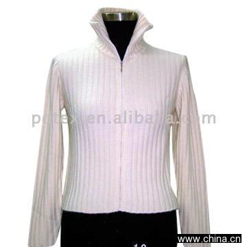 Ladies' Cardigan Zip Sweater