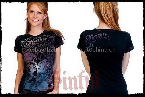 sinful women t-shirt on sell.
