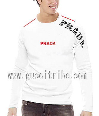 Prada cotton 100% long sleeve t-shirt 3016w