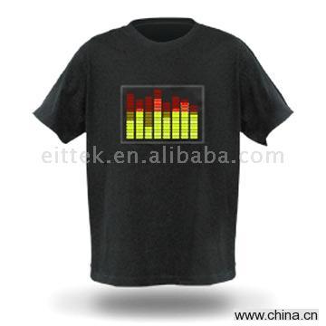 EL Music Active Flashing T-Shirt