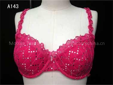 knitted ladies' bras