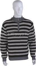 stripe cardigan sweater