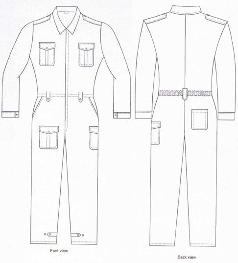 overalls with ISO9001