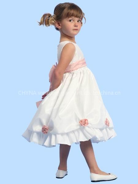 Custom made flower girl dress